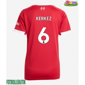 Liverpool Milos Kerkez #6 Hemmatröja Kvinnor 2025-26 Kortärmad